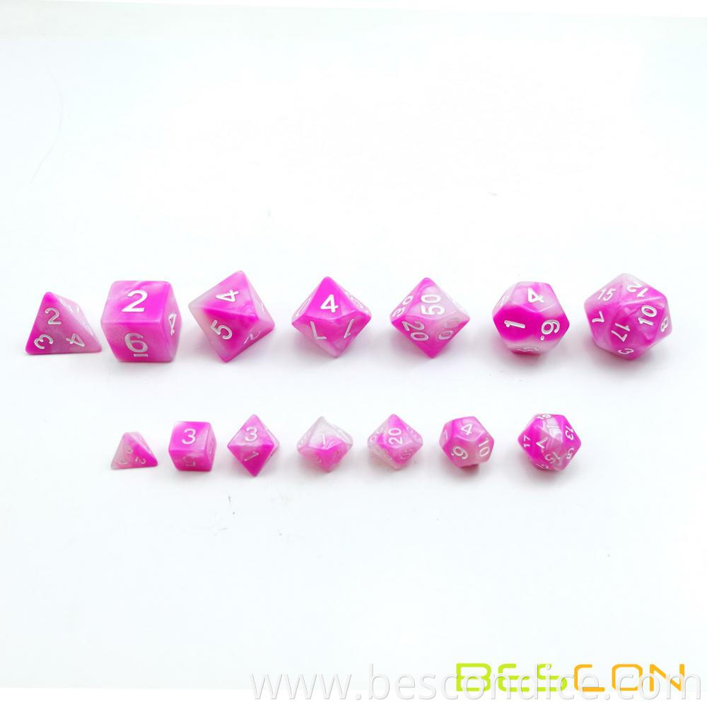 10mm Mini Poly Dice Set 3